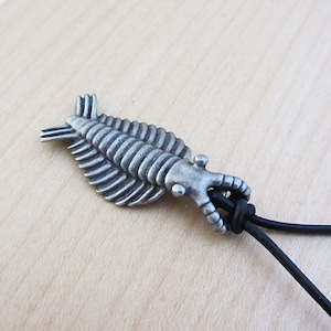 Anomalocaris Necklace - Cambrian Paleontology Pendant image 1