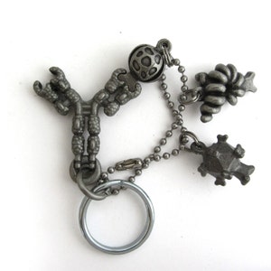 Antibody Keychain with infectious agents and allergens - Immunology Gift