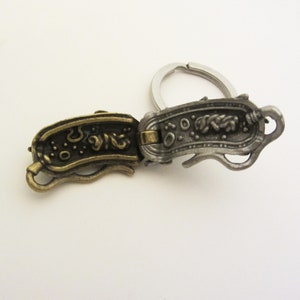 Two Tone Bacterium Keychain