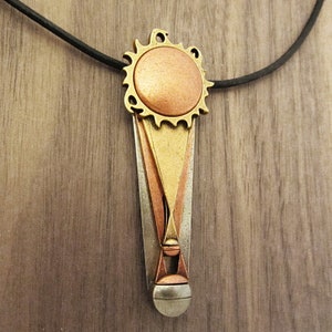 Solar Eclipse Necklace - Total Eclipse Necklace