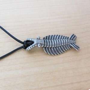 Anomalocaris Necklace - Cambrian Paleontology Pendant image 8