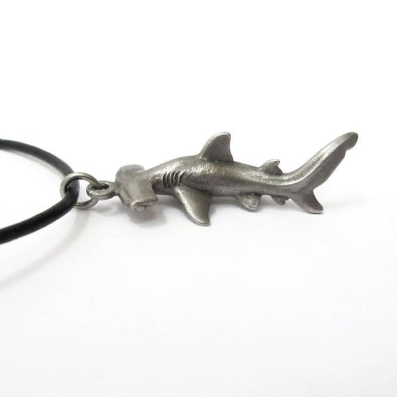 Hammerhead Shark Necklace - Hammerhead Pendant, Scuba Diving, Marine Biology, Shark Jewelry