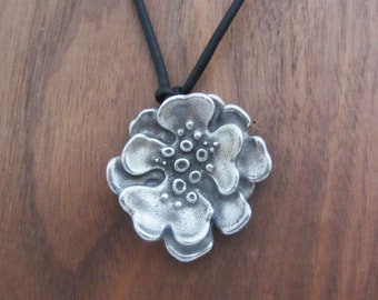 Lichen Necklace, Mycology, lichenology Pendant, science gift