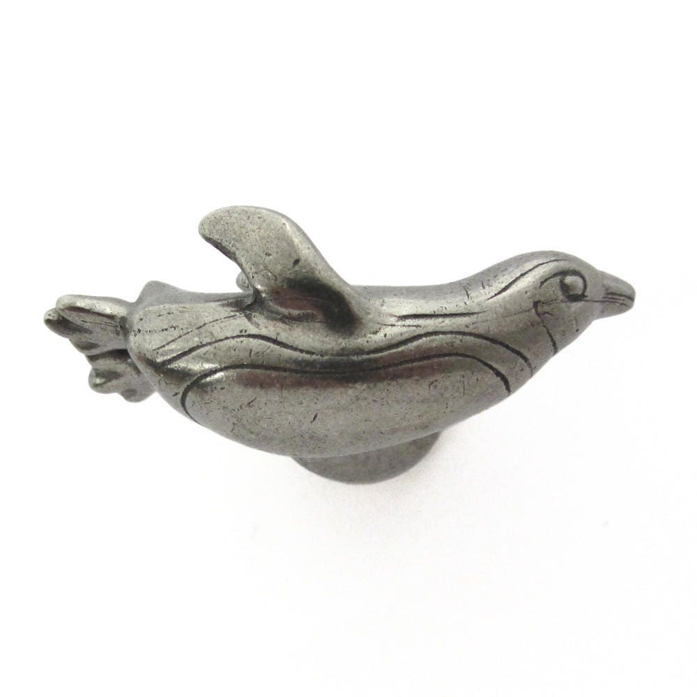 Penguin Drawer Pull - Right Facing, Cabinet Knob
