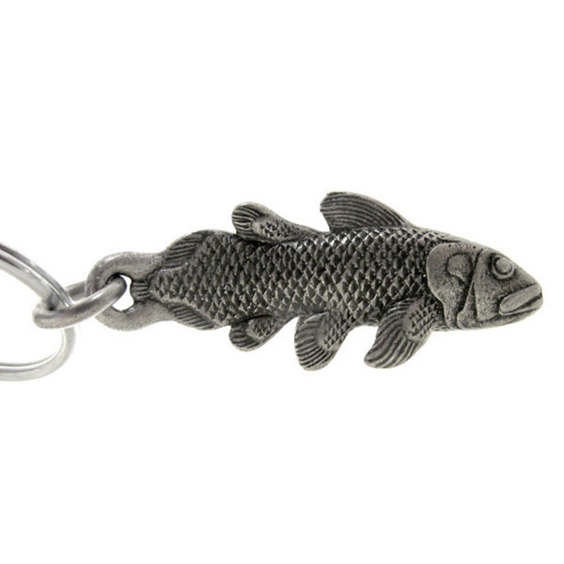 Coelacanth Keychain Cryptozoology Living Fossil | Etsy