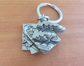 Articulating Stratigraphy Keychain - Geology Educational Accessory