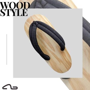 Heiwa Slipper | Wood summer Indoor slippers Geta Japanese Slippers YORU [Indoor]