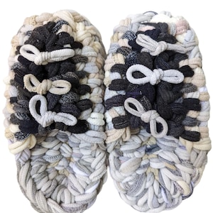Heiwa Slipper | Medium | Knit up-cycle slippers 2024-M54 [Medium]