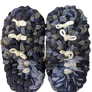 Heiwa Slipper | Medium | Knit up-cycle slippers 2024-M58 [Medium]