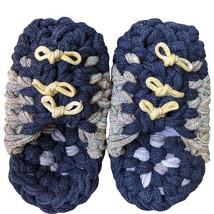 Heiwa Slipper | Medium | Knit up-cycle slippers 2024-M55 [Medium]