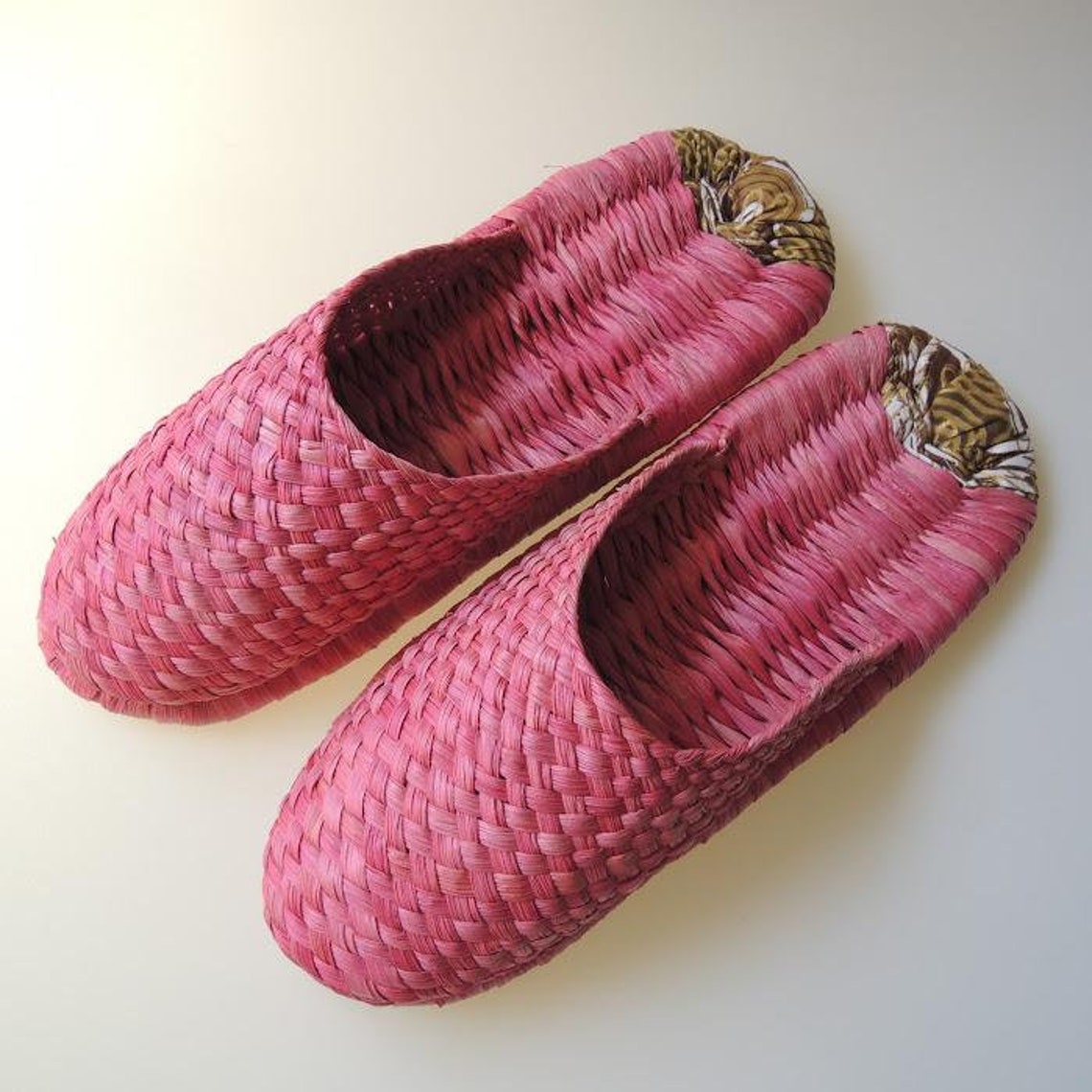 SALE Corn Husks Upcycle Slippers / 2019020 / Medium Etsy
