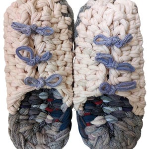 Heiwa Slipper | XL | Knit up-cycle slippers 2024-XL79 [XL]