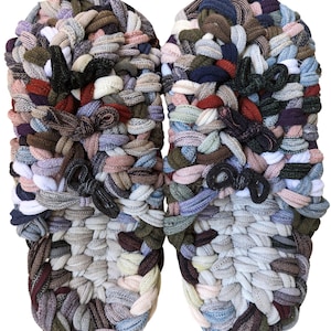 Heiwa Slipper | XL | Knit up-cycle slippers 2024-XL76 [XL]