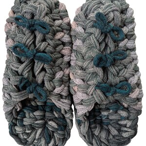 Heiwa Slipper | Medium | Knit up-cycle slippers 2024-M109 [Medium]
