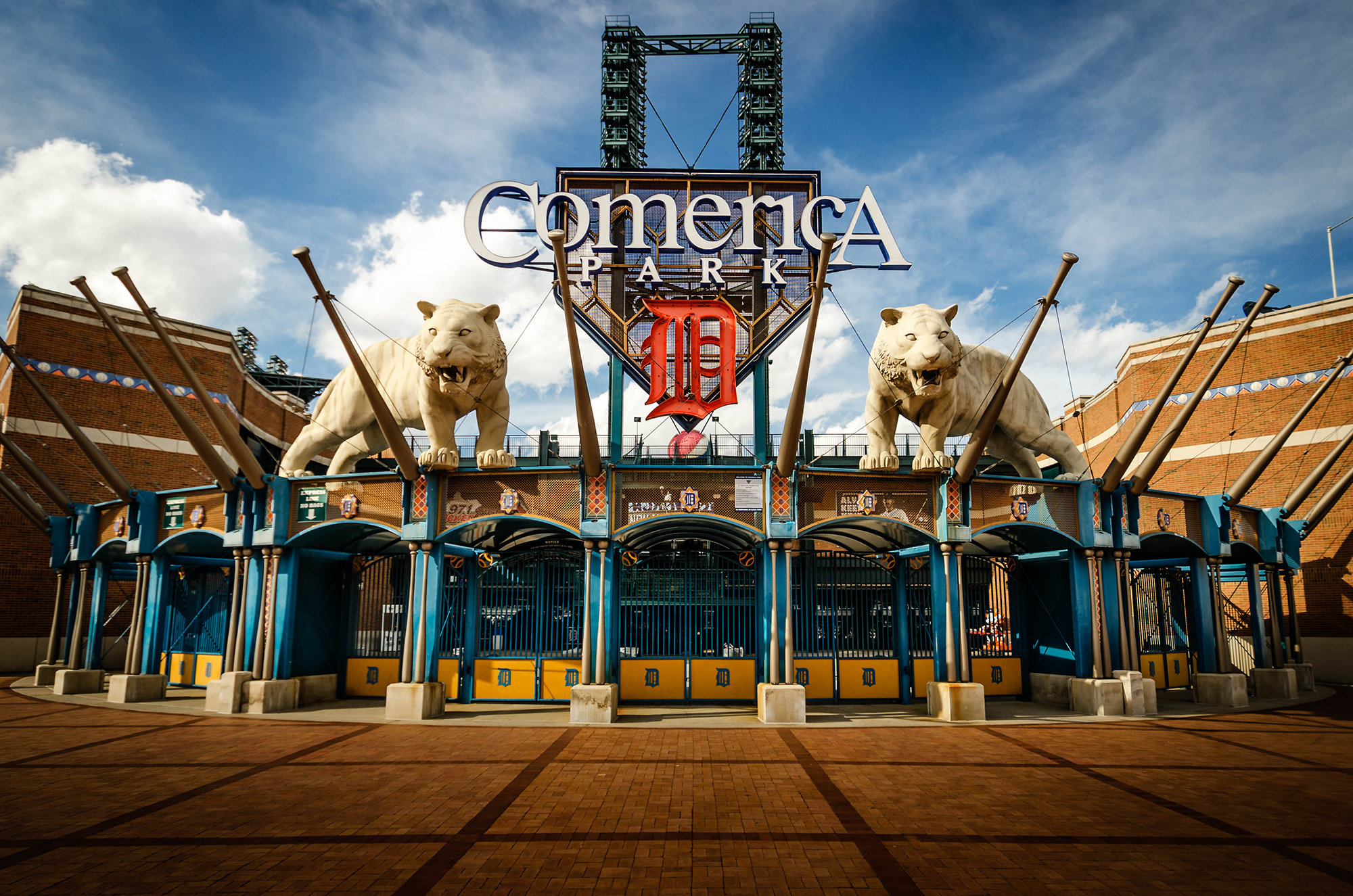 Comerica Park in Detroit 