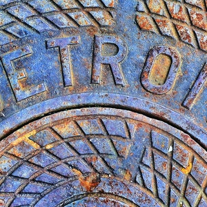 Detroit Manhole Cover