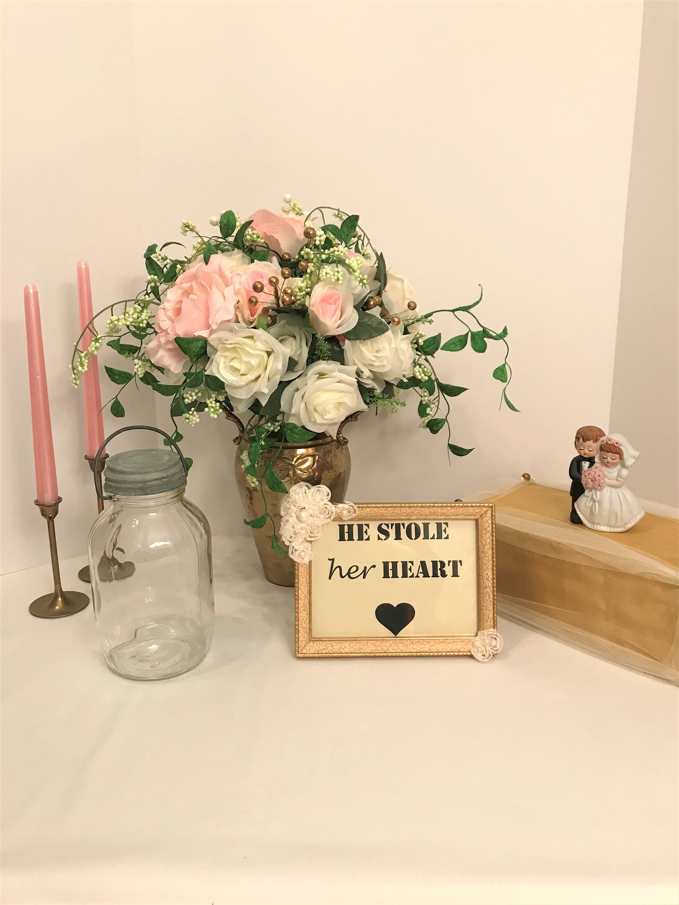 Wedding Table Settings Bridal Reception Table Bride and | Etsy