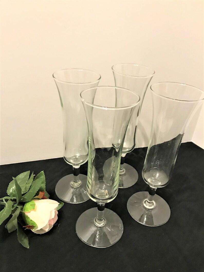 vintage wedding toasting glasses