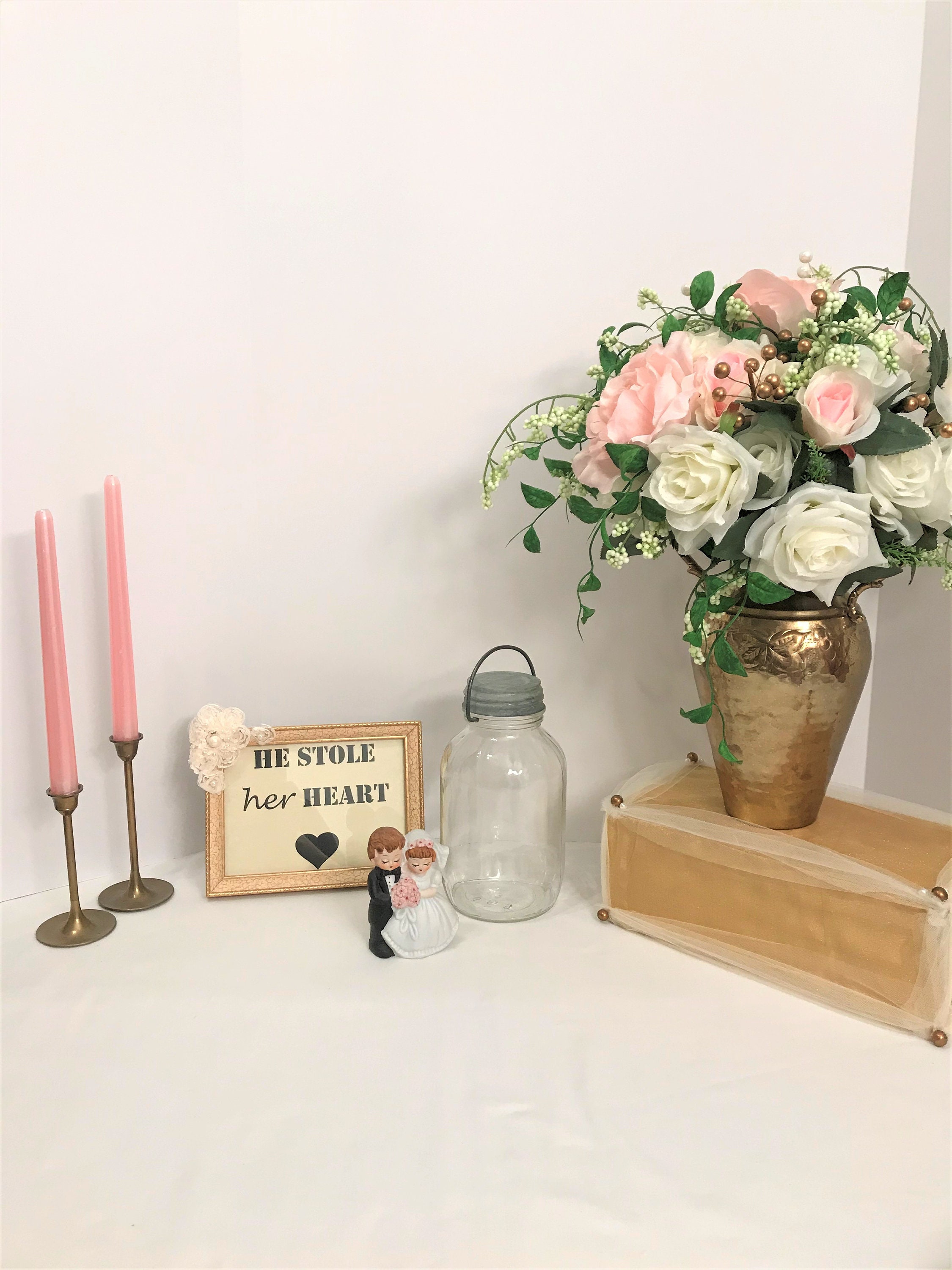 Wedding Table Settings Bridal Reception Table Bride and | Etsy