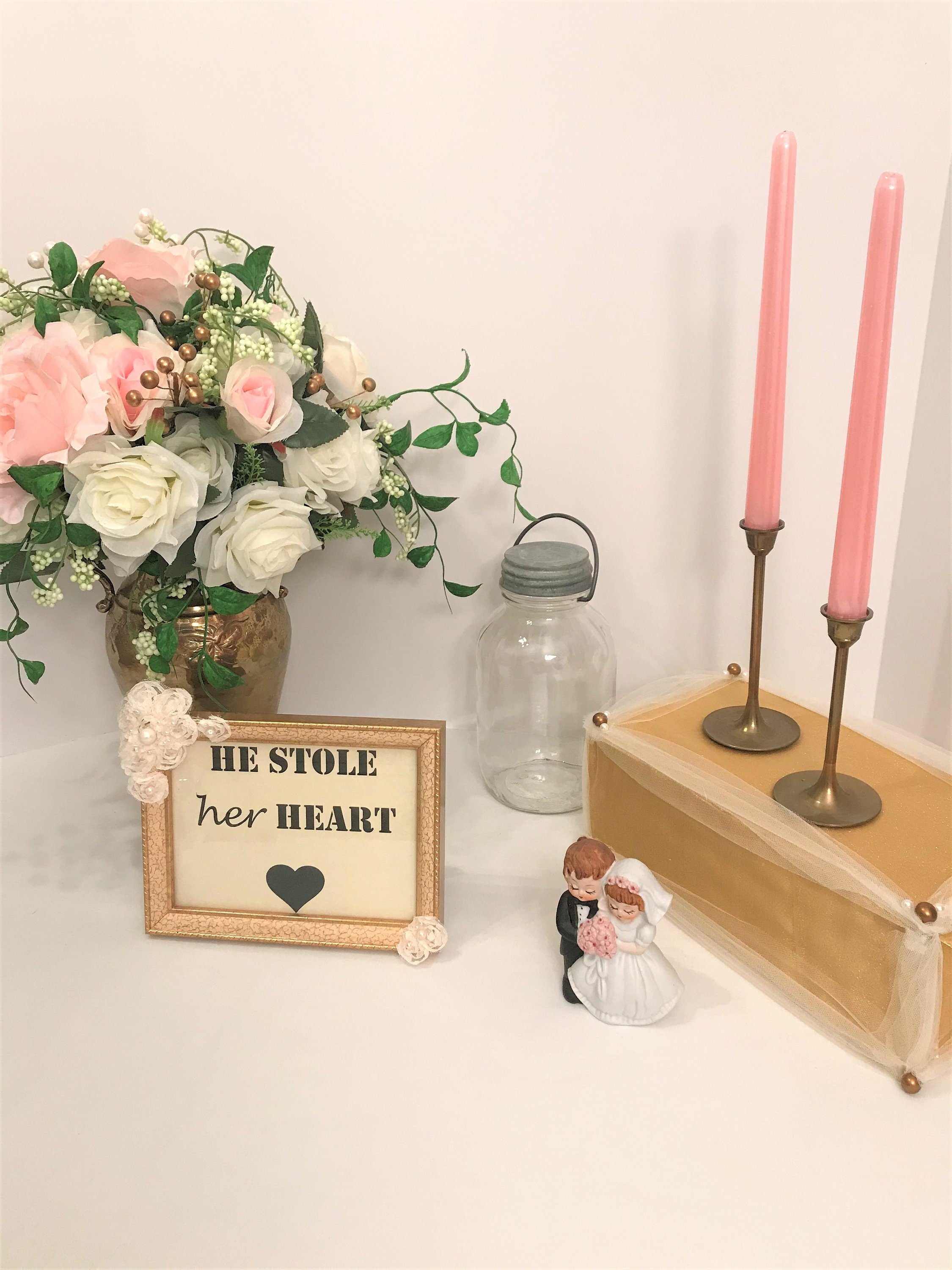 Wedding Table Settings Bridal Reception Table Bride and Etsy