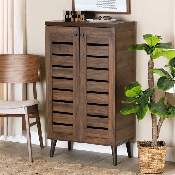 8 Pair Shoe Storage Cabinet