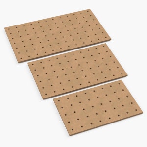 Geperforeerde roosterplaat MDF diverse maten werkbank geperforeerde plaat multifunctionele tafel werktafel roosterplaat klemplaat werktafel