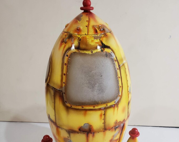 Rocket Ship Candy Dispenser Etsy UK