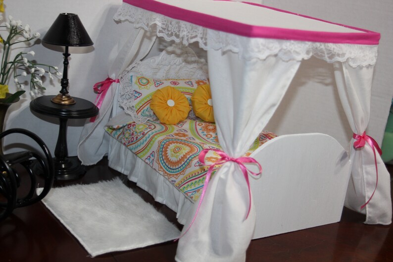 barbie canopy bed