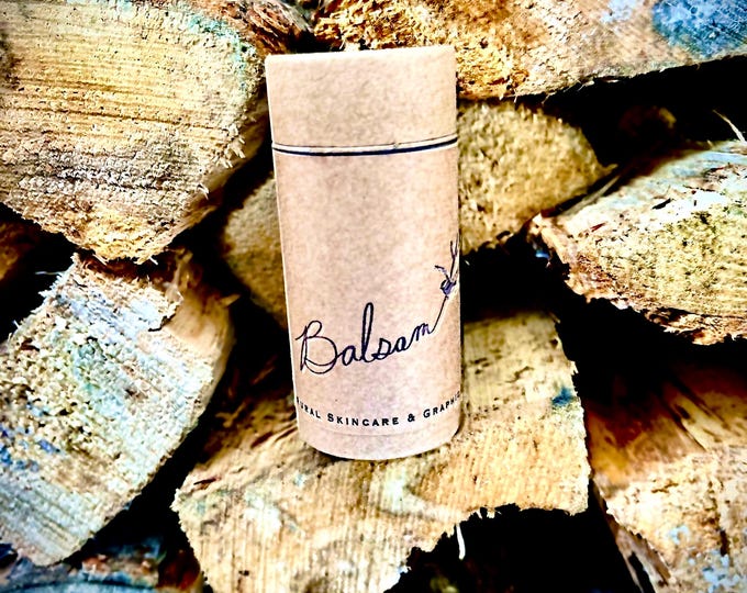 organic deodorant / Balsam coconut oil non-toxic  deodorant / aluminum free deodorant / eco friendly gift / christmas stocking stuffer