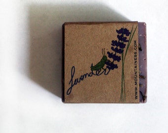 organic lavender soap / brazilian clay soap / clay detox soap french lavender / acne soap / lavender purple / lavendersoap