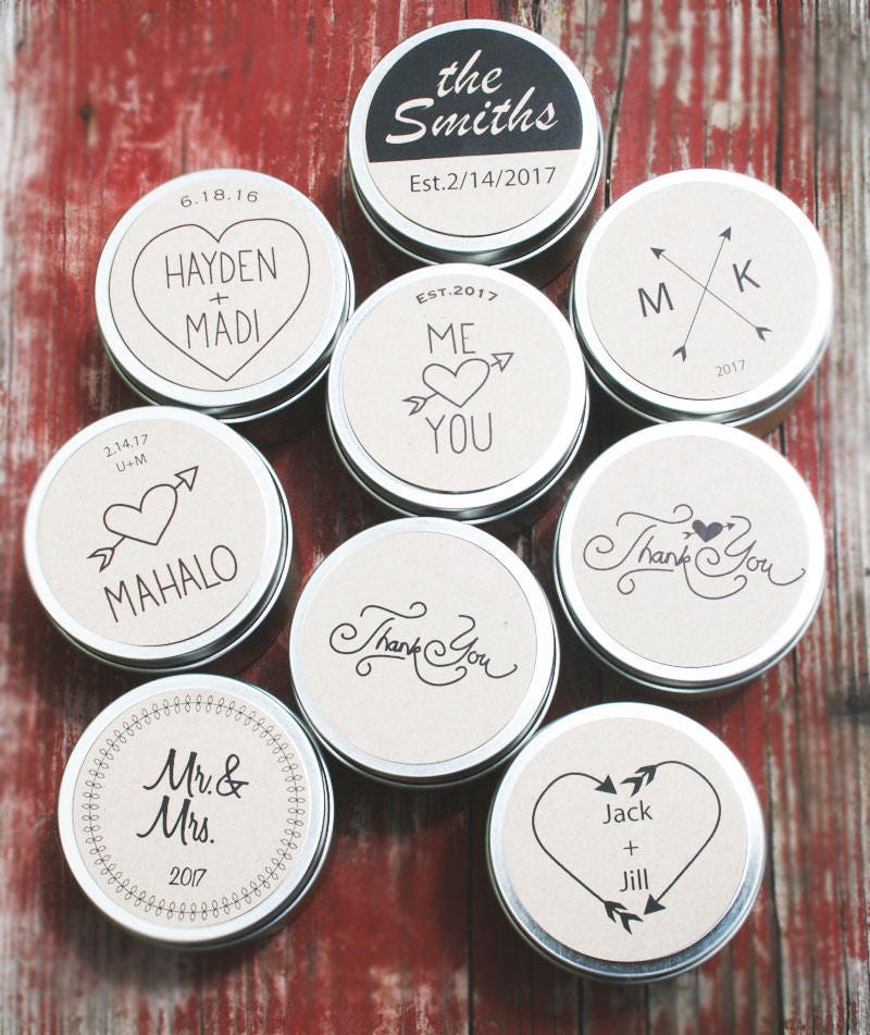 12 Custom Candle Christmas Gifts / Bulk Christmas Gifts Small Etsy