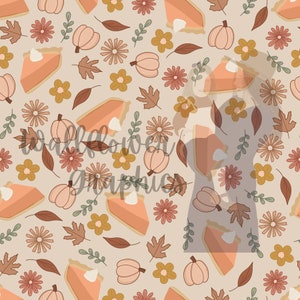 Floral Sweet Potatoe Pies