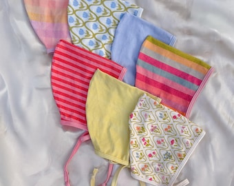 PREORDER Organic Cotton Spandex Newborn-5T Pixie Bonnet (Last Day to Order is Feb 7th!)