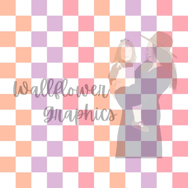 Purple-Pink-Orange Checker (Purple-Pink-Orange Checker Ghost Coordinate)