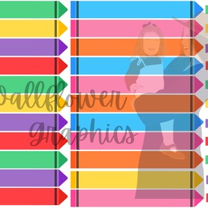 22-Crayon Sailor Bow Yard