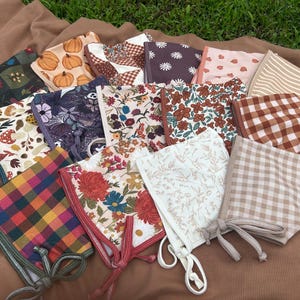 Fall Pixie Bonnet PREORDER-Organic Cotton Spandex Newborn-5T Pixie Bonnet (June 8th-June 15th)