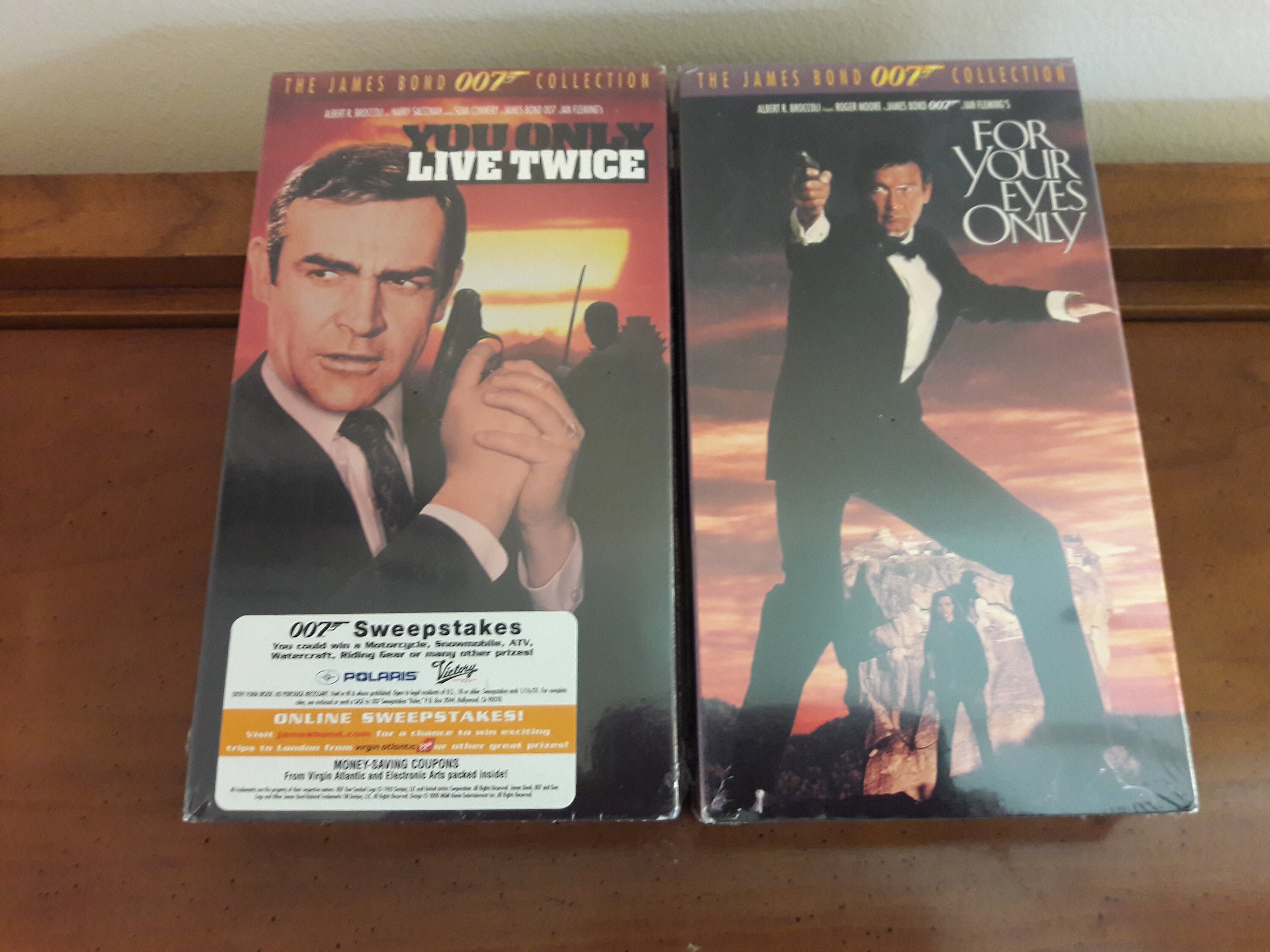 James Bond Vhs Etsy