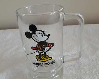 Vintage 1970's Minnie Mouse Walt Disney Productions Mug