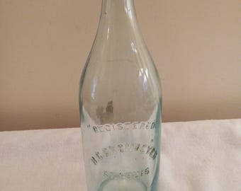 Vintage 1930's H. C. Breimeyer Pure Corn Syrup Vinegar Bottle St Louis Mo
