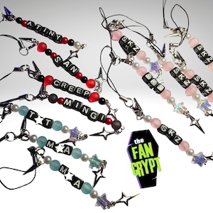 K Pop Fandom Keychain/Phone Charm