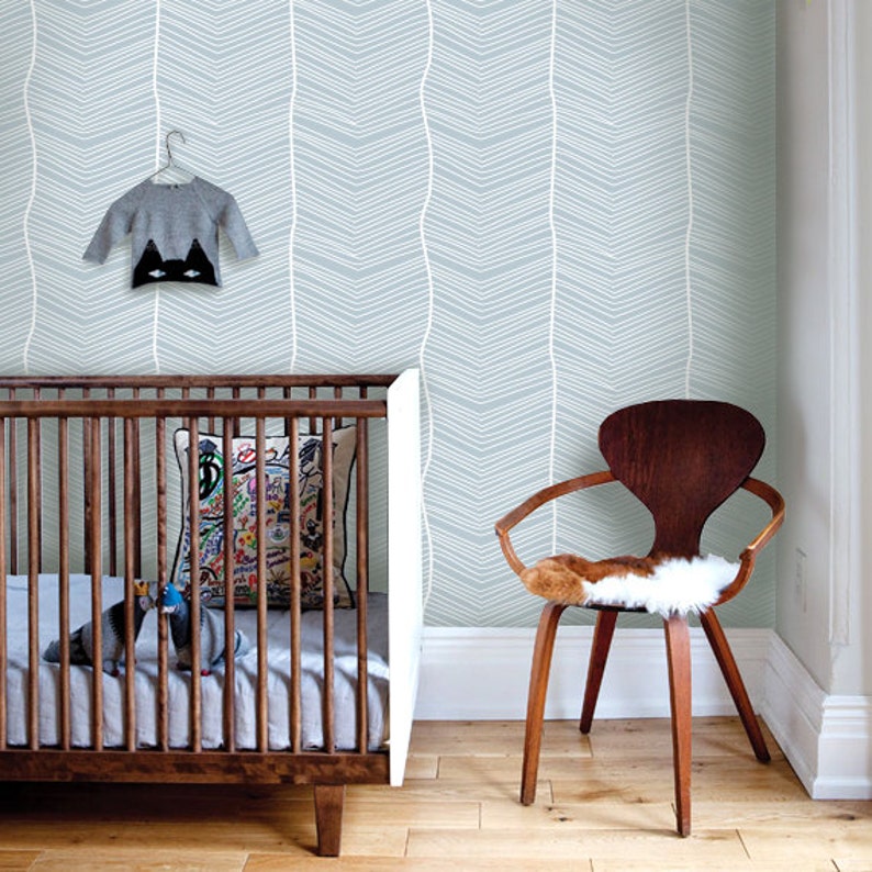 Striped Seamless Blue Removable Wallpaper Peel & Stick - Etsy