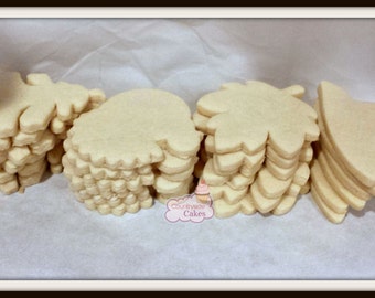 Decorate your own undecorated sugar cookies-1 dozen Choose your own shapes!