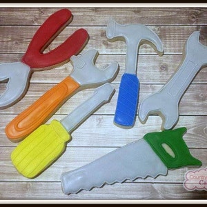Tool Decorated Sugar Cookies  -1 dozen