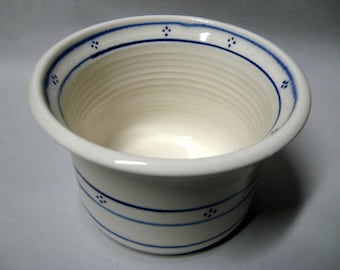 Flat Bottom Bowl - Handmade Studio Pottery