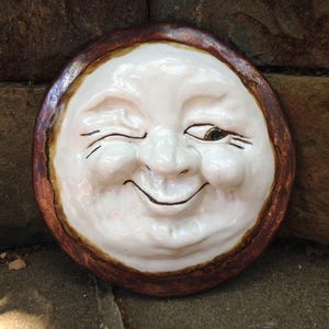 Homem na Lua - Tapeçaria de Parede - Handmade Studio Pottery