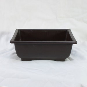 6 pack of Plastic Bonsai Training Pot 6&quot;