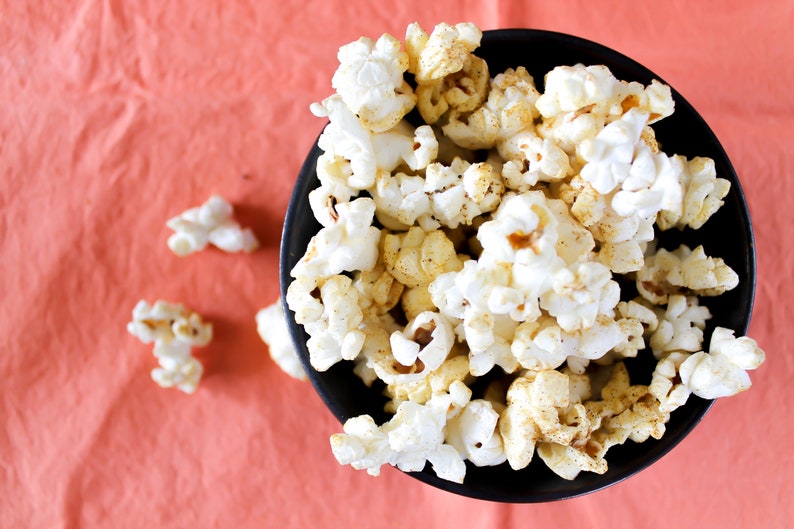 Popcorn Seasoning Set Made With Handblended Spices curry, Chili