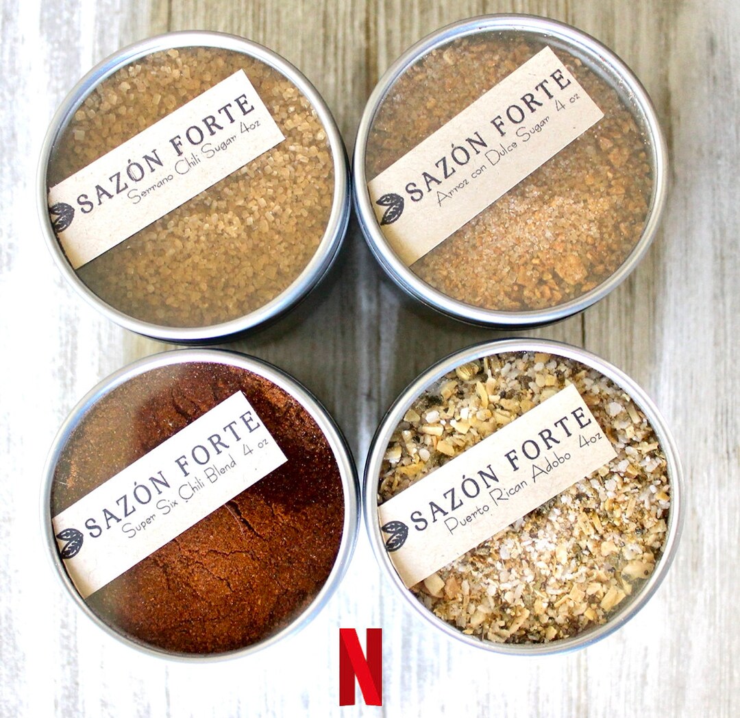 Curated by Netflix Latin America El Clandestino Latin Spice Blends adobo Six Chili Powder Arroz Con Dulce Sugar Serrano Chili Sugar Etsy