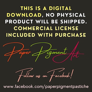Please note! This is a digital download.  No physical product shipped.  A Link will be sent to your email after purchase,  OR your Etsy account, then Your Account, then Purchase & Reviews.