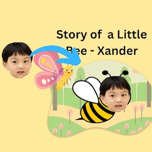 Baby Gifts | Personalized Book with child&#39;s photos︱&quot;A Story of Little Bee&quot; personalized storybook | Toddler&#39;s Gift